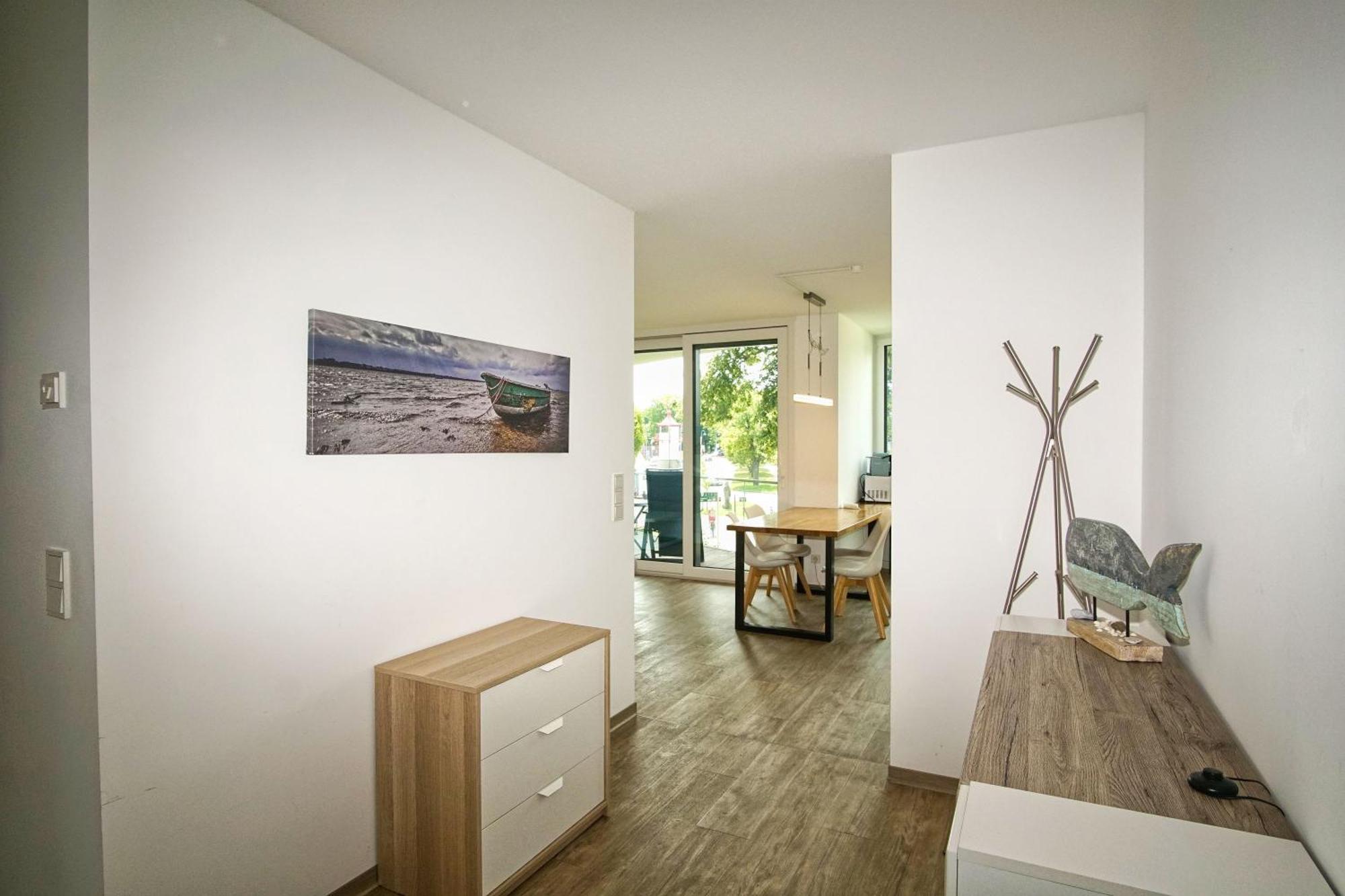 Haus Hafenkieker Fewo 08 - Balkon, Hafenblick Putbus Exterior photo
